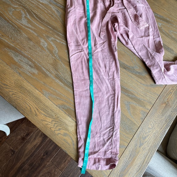 American Eagle Outfitters pink paper bag, high waist, wide leg pants - Picture 13 of 13